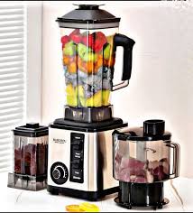 BARDEFU 3 in 1 Stainless Steel Multipurpose Juicer Blender With 3 Liter capacity