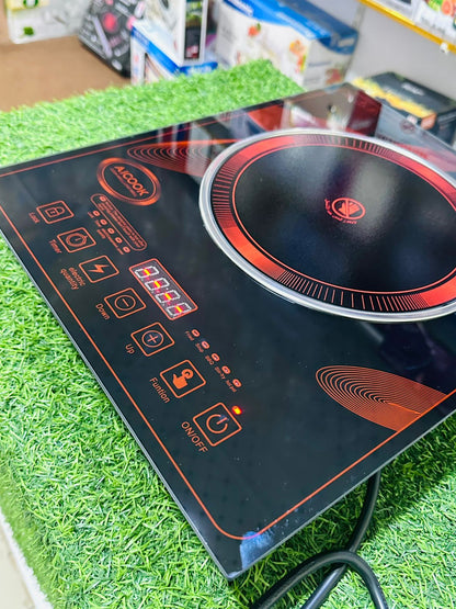 Silver Crest Digital Infrared Cooker with timer, Led Display and Touch Control 2200Watt