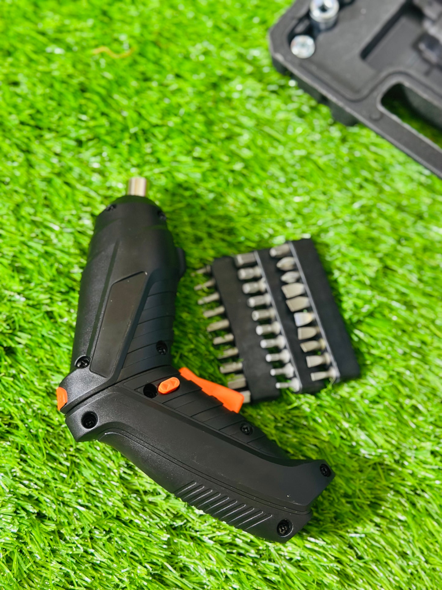 Portable Cordless Electric Screwdriver Set (47-in-1) – 3.6V Rechargeable Power Driver, 90° Rotatable Handle, LED Light for Home & DIY Repairs