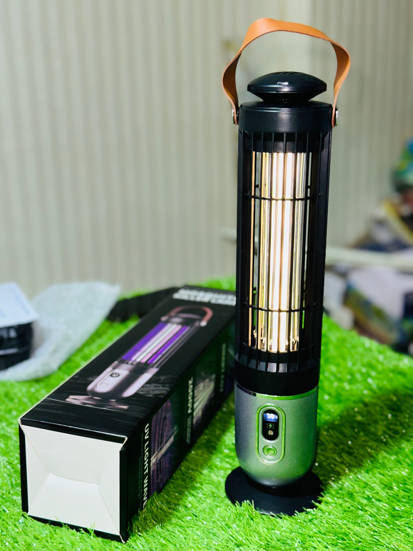 Mosquito Killer Light Lamp – USB Rechargeable with LED & 9-Hour Timer for Indoor/Outdoor Use