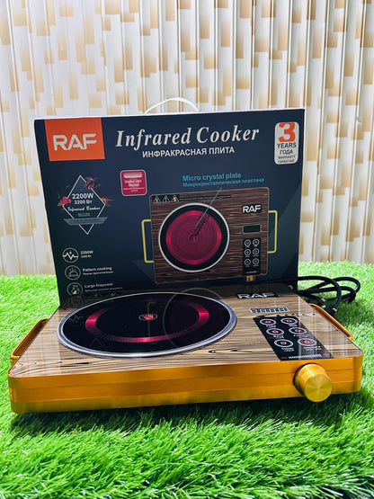 Electric Infrared Cooker - Touch Operated Induction Hot Plate with Timer, 2200W