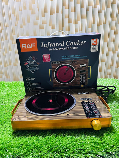 Electric Infrared Cooker - Touch Operated Induction Hot Plate with Timer, 2200W